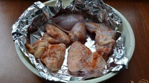 Куриные крылышки с молодым картофелем на пару