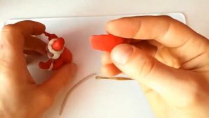 Как слепить Деда Мороза. Лепим ДЕДА МОРОЗА из пластилина.