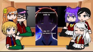 Classroom react to Ayanokoji (2/2)
