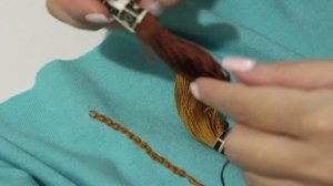 МК вышивка ВЕТКИ сакуры