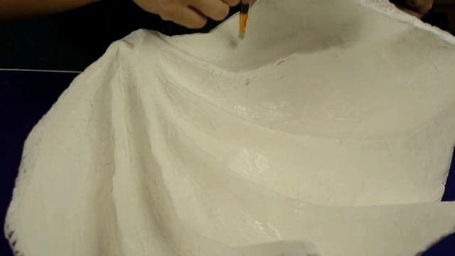 Интерьерное блюдо-ракушка из ничего. Мастер-класс от Махровой Ирины. Папье-маше газетами. смотреть онлайн