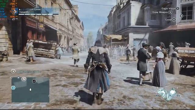 Assassin's Creed Unity RX 550 (2GB) Gaming Test G5400 - 900p