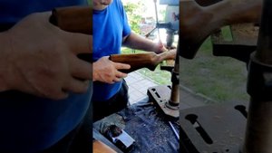 Переделка ложи на старый образец на иж-12 и на иж-59