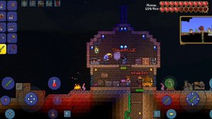 Terraria - Упал Метеорит и мы Упали 😱 Приключения "Деда Угля" в Террарии