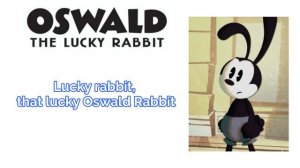 Oswald the Lucky Rabbit Theme Song with Lyrics! (Disney Fandaze 2018 version)