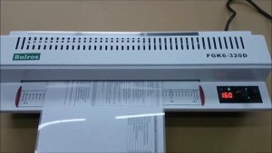 Пакетный ламинатор Bulros FGK6 320D[720p]