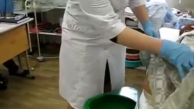 Постановка газоотводной трубки