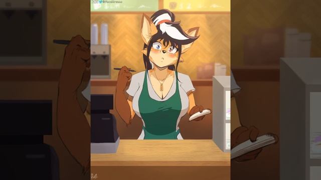 Hi, can I get a Iced Latte with Breast Milk? (original animation)