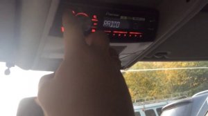 Установка магнитолы в нестандартное место (VW Golf)