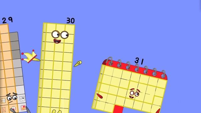 Numberblocks Elevated Floor is Lava смотреть онлайн