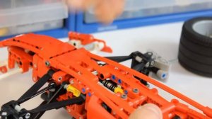 LEGO Technic Ferrari F1 Racer 1:8 8674 Review – Легенды ЛЕГО Техник – Обзор №7