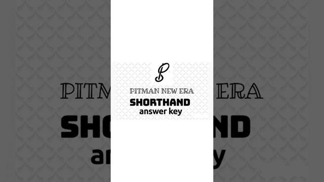 Shorthand Pitman Exercise 53 || Shirthand Exercise 53 || Exercise 53 Shorthand || Shorthand New Era