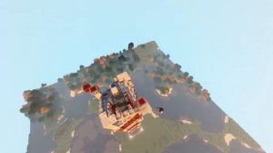 Постройка вышки 5G в minecraft