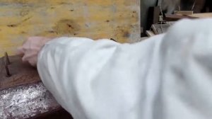 Простая задвижка на крышку мангала своими руками от Дачного мастера на все руки