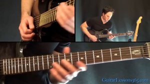 Seek and Destroy Guitar Lesson - Metallica - Solo