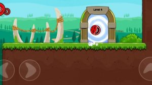 Bounce Ball 6: Red Bounce Ball Hero | Levels 1-5