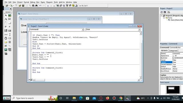 Lower Case a String in Visual Basic 6