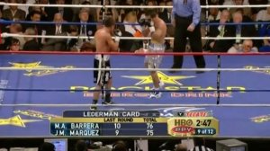 Marco Antonio Barrera VS Juan Manuel Marquez\Марко Антонио Баррера-Хуан Мануэль Маркеc