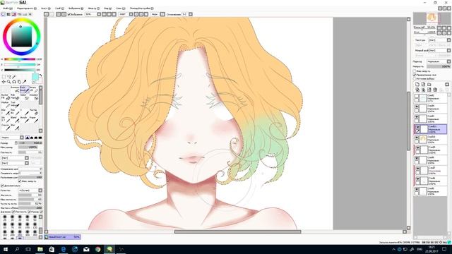 【Speedpaint】АНИМЕ ДЕВУШКА!!! Рост и рисование) смотреть онлайн