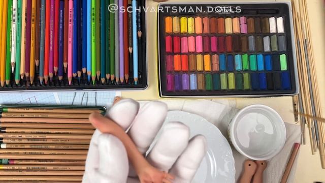 Роспись ручек и ножек Куклы смотреть онлайн