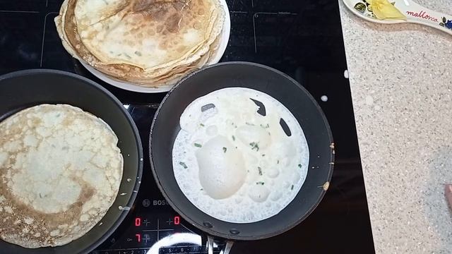 Идеальный рецепт блинов// блины с начинкой из печени//