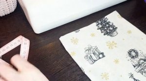 КАЧЕСТВЕННО И БЫСТРО. Как сшить мешок для подарков и не только/ DIY/ своими руками