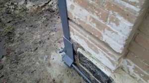 Отошла пристройка. Треснул фундамент и дом. Процесс.