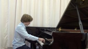 С. В.  Рахманинов. Элегия
 исполняет Лебедев Андрей, учащийся МБУ ДО "Кораблинская ДМШ"