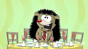 Пьяный ежик поет песню с днем рождения  Анимационные открытки с днем рождения