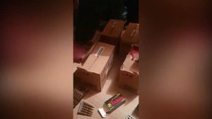 Оперативное видео задержания незаконных оружейников
