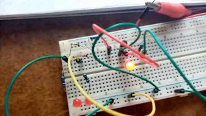 Компьютер на транзисторах своими руками №19 Реальные логические элементы.