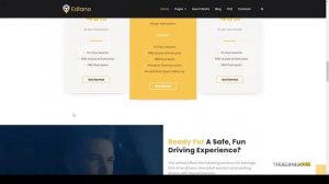 EdLane - Driving School WordPress theme driving school driving class Easy Create Website