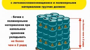Инструктаж по охране труда - Грузчик при работе с опасными грузами