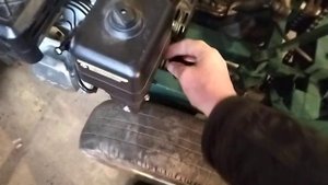 Установка Двигателя к полноценному сцеплению на мини трактор