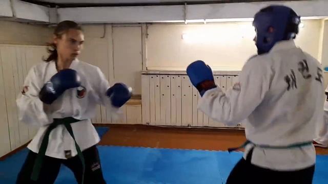 Аттестация на пояса взрослой группы по самообороне. смотреть онлайн