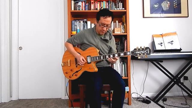Nuages - jazz guitar solo - Epiphone Emperor смотреть онлайн