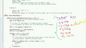 Remove K Digits | Remove K Digits LeetCode Solution Java | LeetCode 402