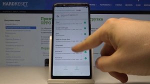 Учётные записи на OPPO F5 Youth — Как синхронизировать телефон с аккаунтом Google?