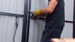 Самодельная Защëлка на калитку.