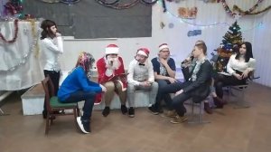 Новогодняя сценка - двенадцать месяцев