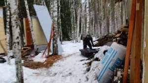 Тайга Патруль 800, Тундра 550ВТ и ВК540 закрытие сезона. Езда по воде, наледи, земле, траве и тд.