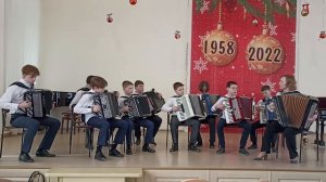 Ансамбль баянистов и аккордеонистов. В.Мотов "Баркарола"