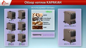 Котлы КАРАКАН (СТЭН) 2018. Видео обзор всей новой линейки котлов.mp4