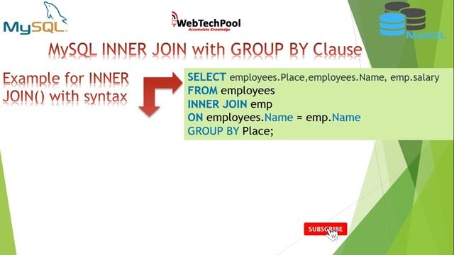MySQL How to use INNER JOIN in MySQL in Hindi ? What is Inner JOIN in MySQL?