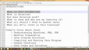 1 - 1 - What is Test Automation [Selenium-Java-Basic-To-Expert]