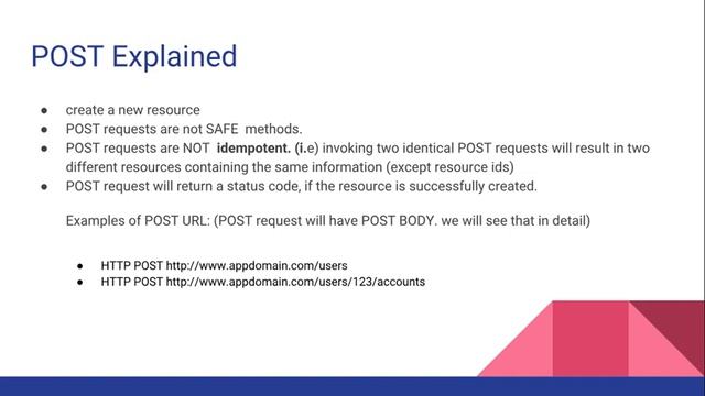 Web services | REST | 03 | HTTP METHODS | Types | Explanation with Example | Tamil