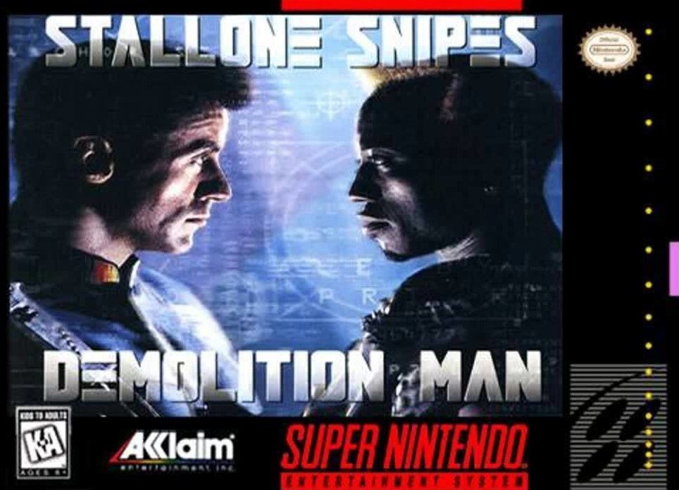 Super Nintendo (Snes) 16-bit Demolition Man Полное Прохождение