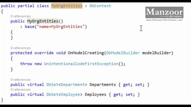 DbContext VS ObjectContext (Advanced Entity Framework Part - 17 of 20)
