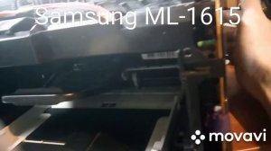 Samsung ML-1615. Ремонт. Не опускается лоток приема бумаги