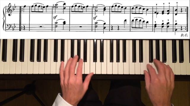 German Dance in B-flat (no.6 from WoO13) by L. van Beethoven смотреть онлайн